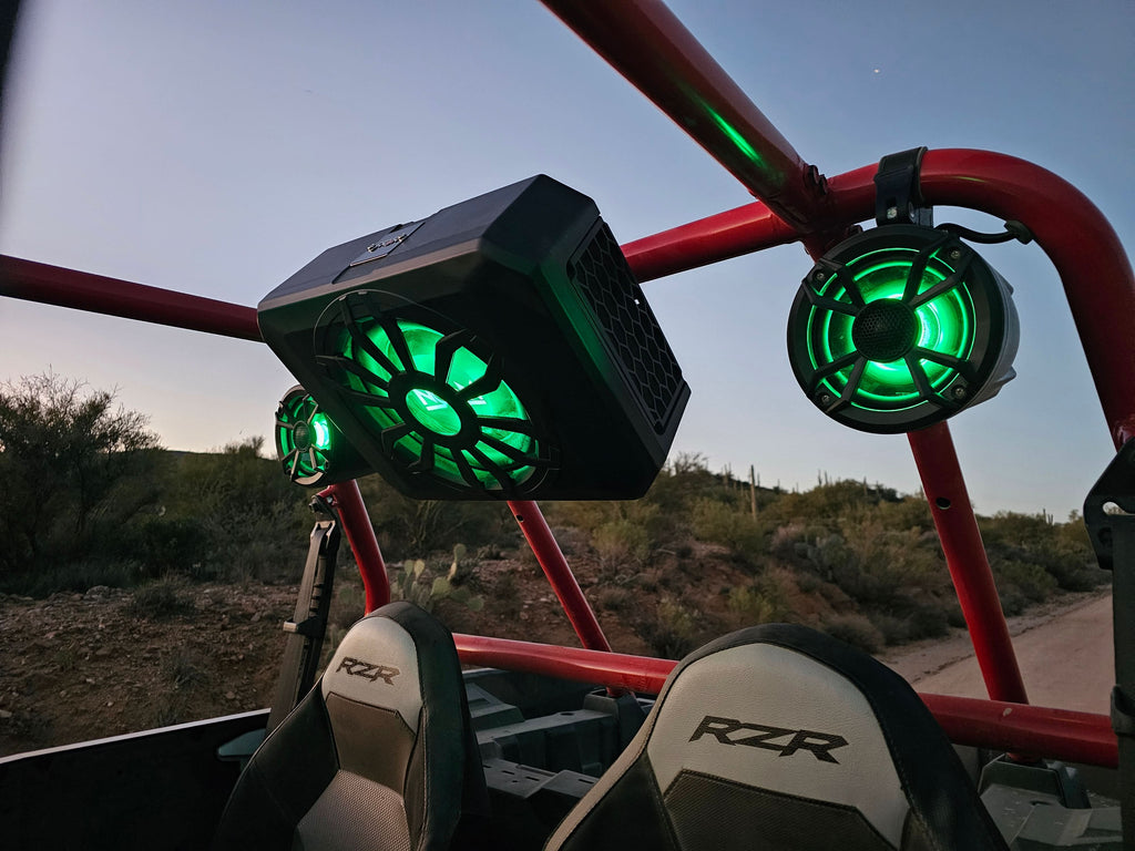 NSUB.3 & BA1 Mono Amp | UTV Audio System with Mounts