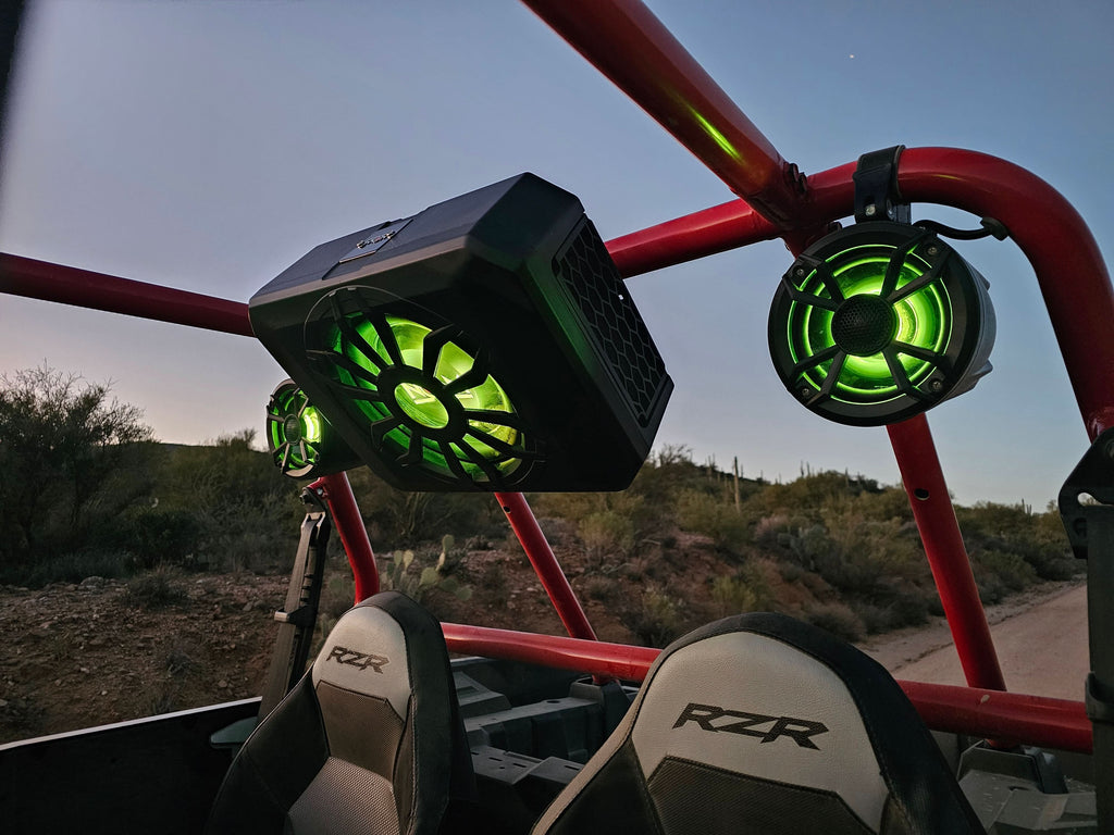 NSUB.3 & BA1 Mono Amp | UTV Audio System with Mounts