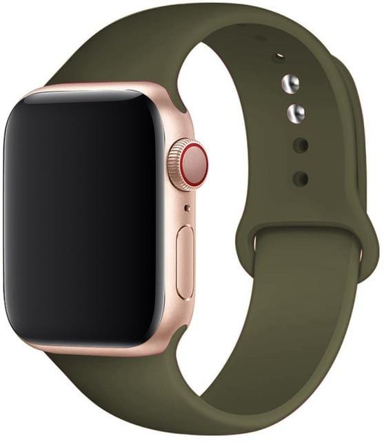 Silicone Strap Apple Watch Bands